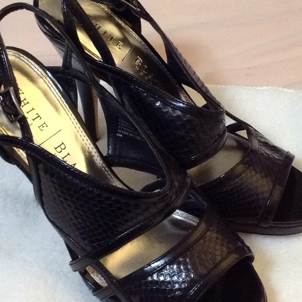 White House Black Market Black Heels